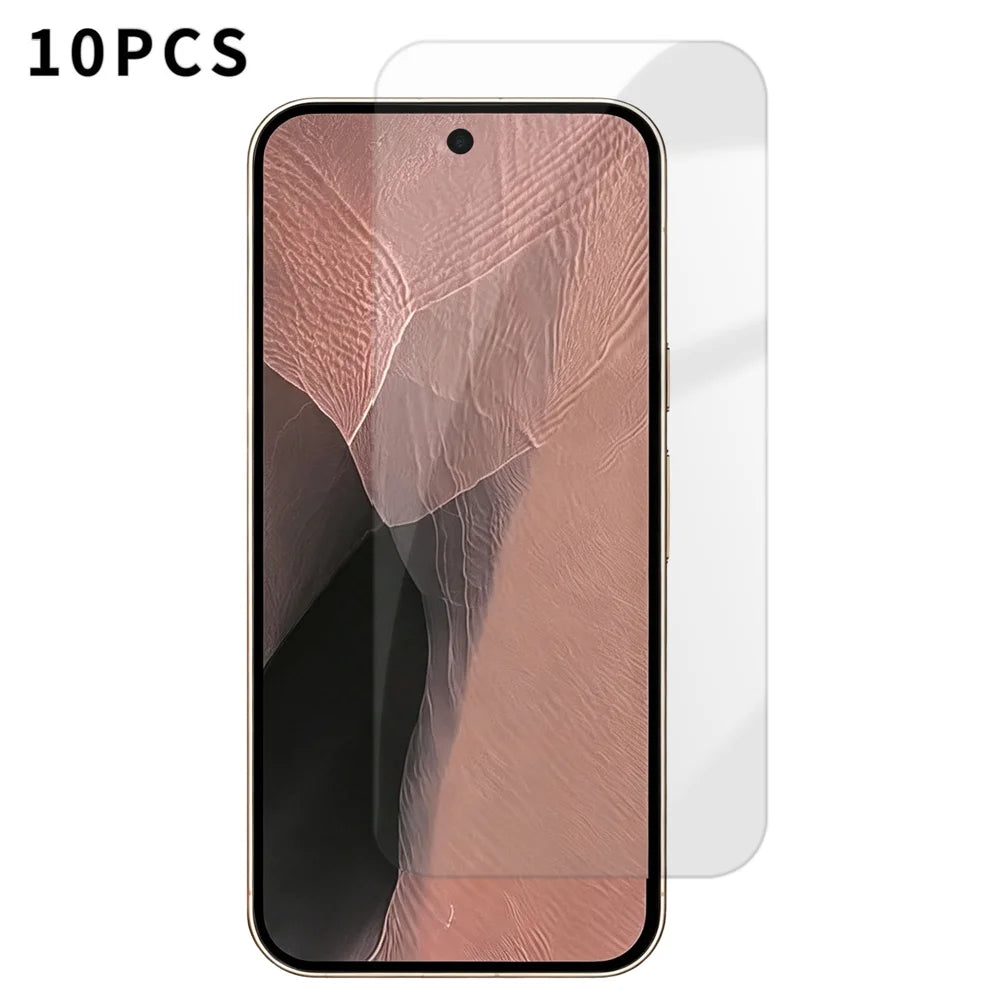 For Google Pixel 11 Pro 10Pcs HD Screen Protector High Aluminium-silicon Anti-fingerprint Tempered Glass Film (Not Complete Covering) - Transparent - 1