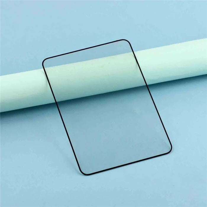 For iPhone Fold Crystal Clear Screen Protector Silk Printing Tempered Glass Screen Film - 4