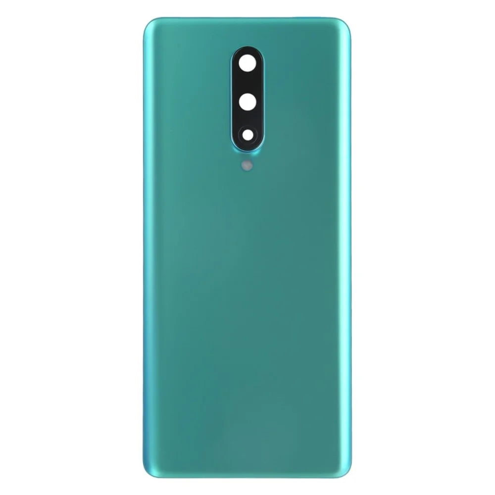 For OnePlus 8 OEM Battery Housing with Adhesive Sticker + Camera Lens Cover - Green - 3