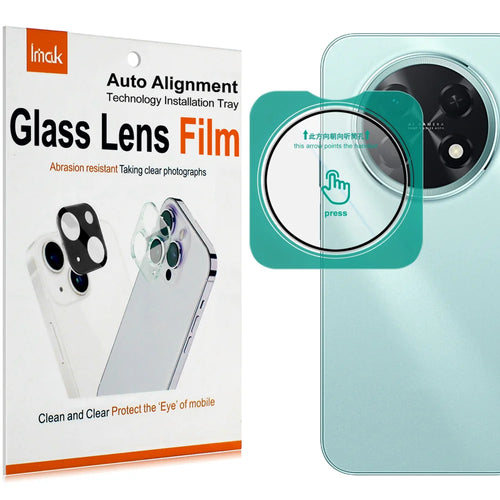 IMAK for Huawei Enjoy 90 Pro Max / Huawei nova 15 Max Camera Lens Protector Tempered Glass Full Cover Lens Film with Self Positioning Frame - Transparent - Transparent - 1