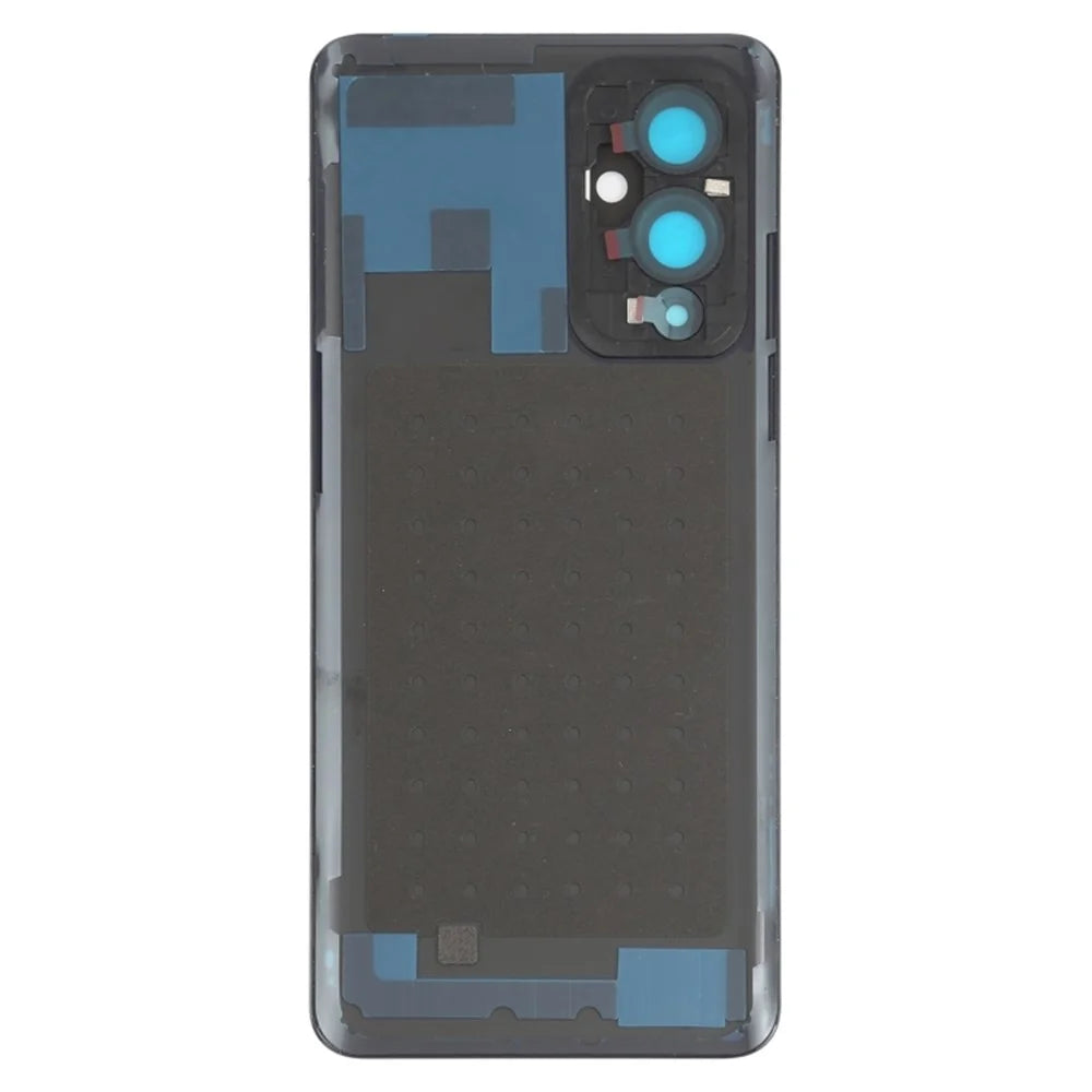 For OnePlus 9 (EU  /  US Version) OEM Battery Housing with Adhesive Sticker + Camera Lens Cover - Black - 3