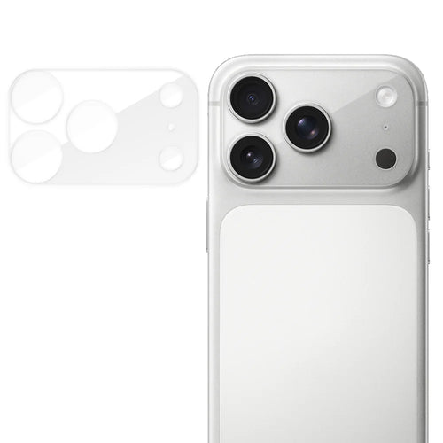 For iPhone 18 Pro Full Cover Camera Lens Protector High Definition Anti Fingerprint AR Tempered Glass Lens Film - Transparent - 1