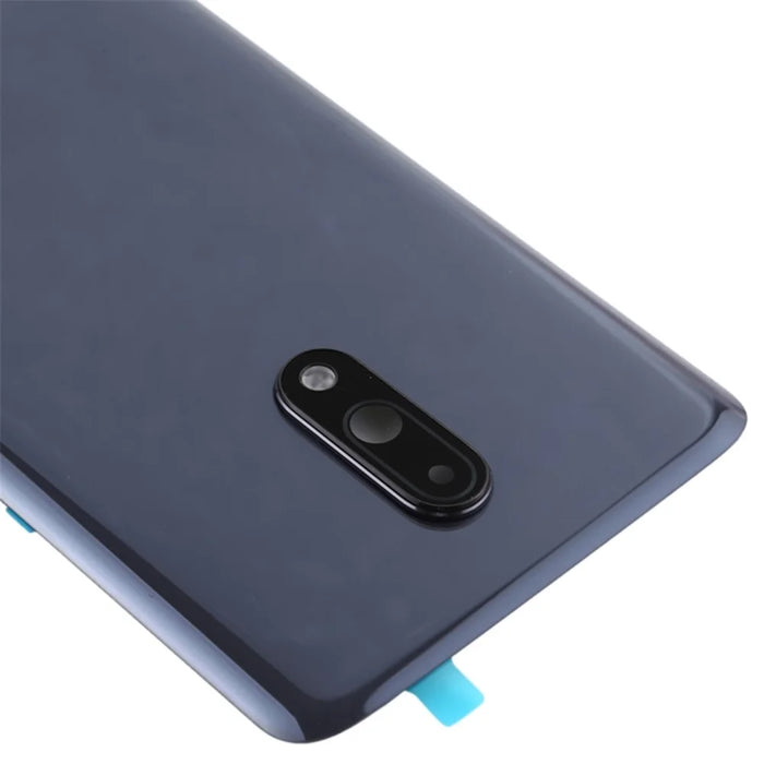For OnePlus 7 OEM Battery Housing with Adhesive Sticker + Camera Lens Cover - Black - 4