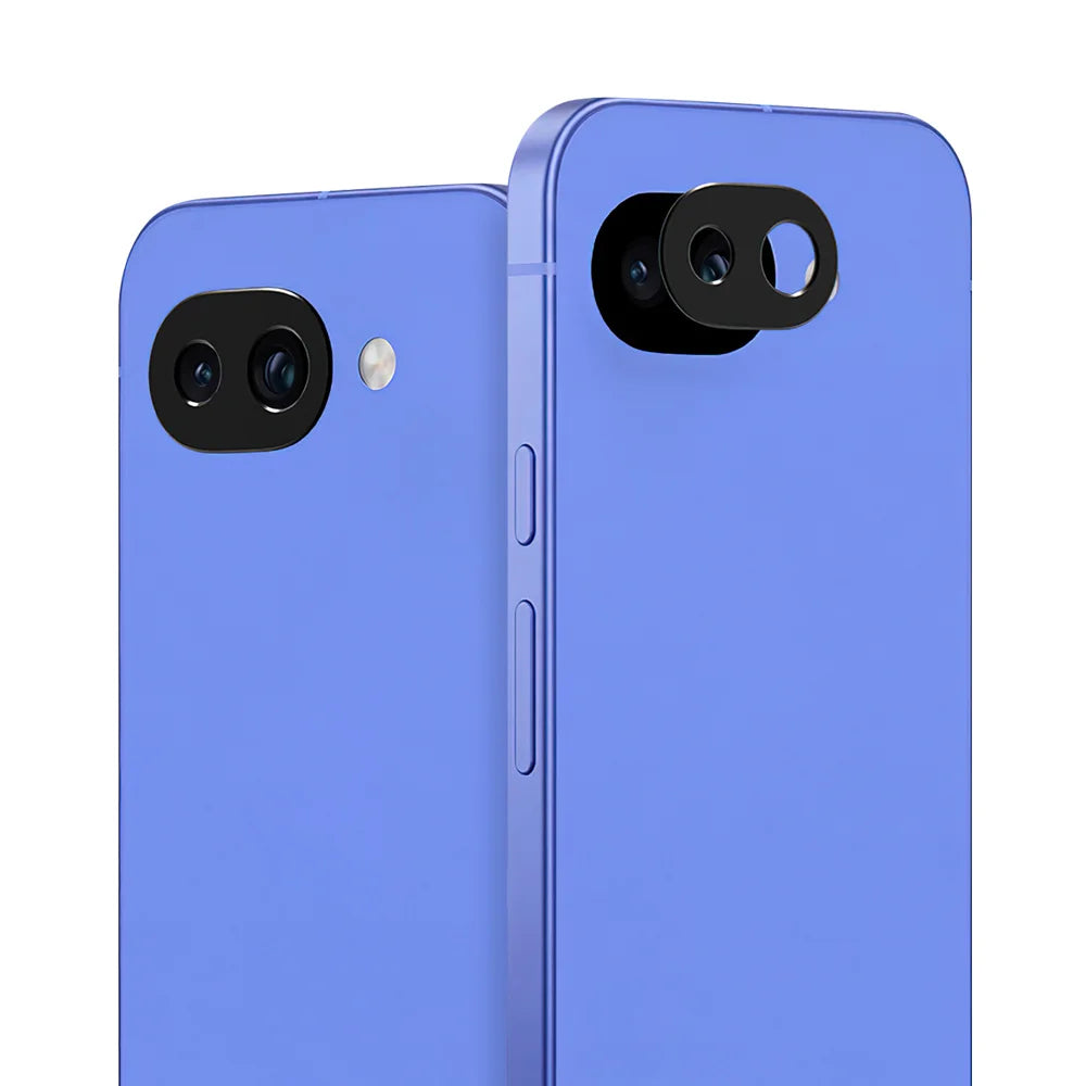 IMAK for Google Pixel 10a Metal Camera Lens Protector Lens Protective Cover - Black - 2