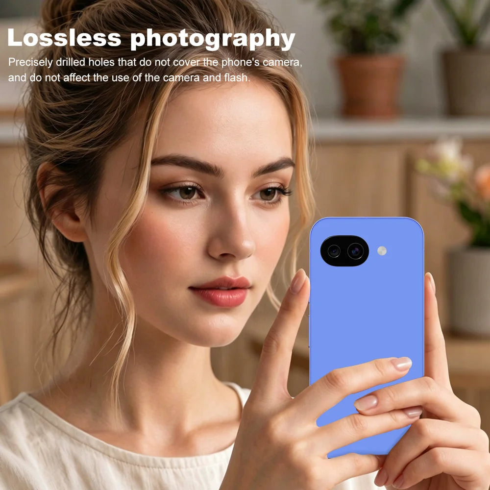 IMAK for Google Pixel 10a Metal Camera Lens Protector Lens Protective Cover - Black - 4