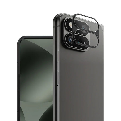 IMAK for Google Pixel 11 Pro Fold Metal Camera Lens Protector Lens Protective Cover - Black - 2