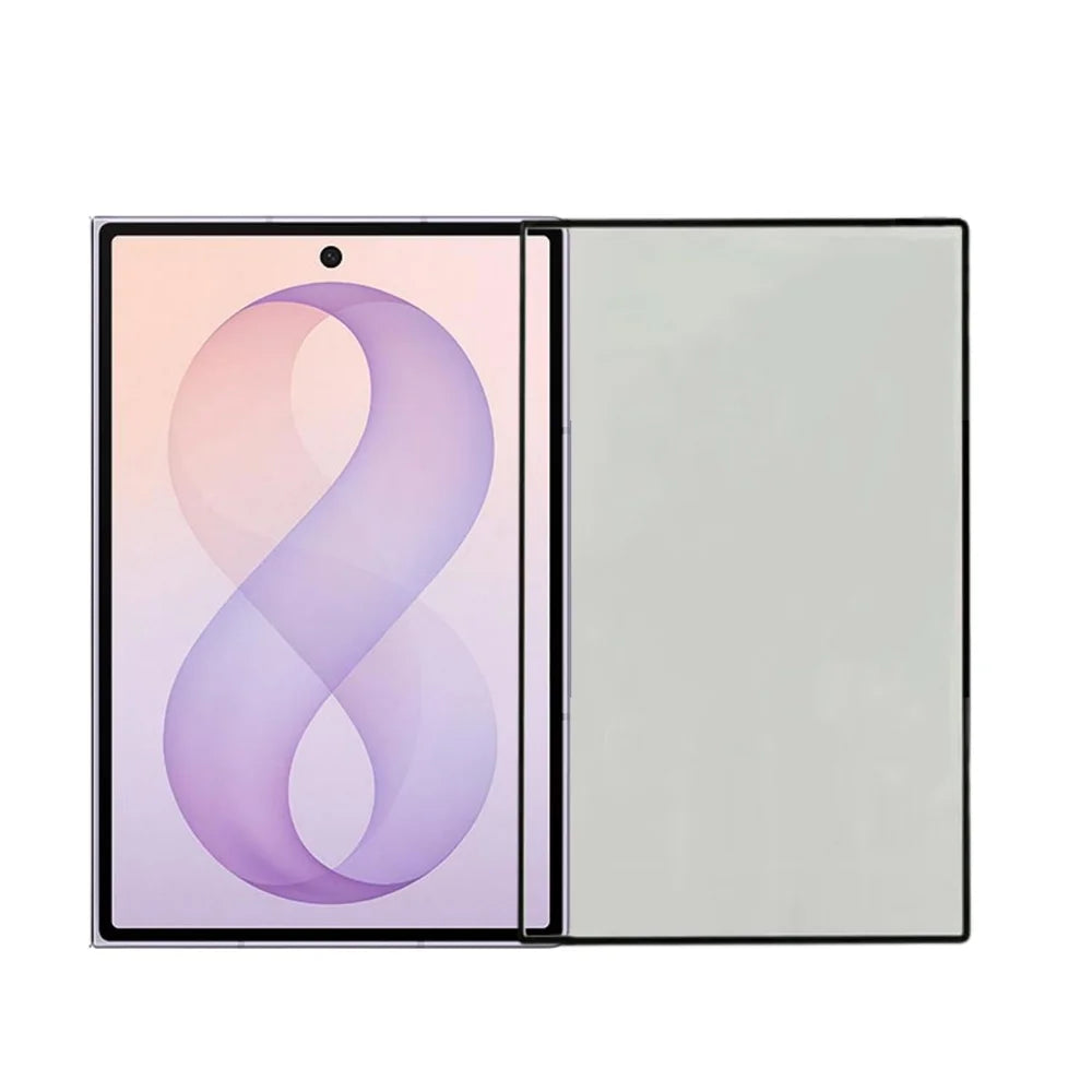 MOFI for Samsung Galaxy Z Fold8 Screen Protector 9H Full Glue Full Coverage High Aluminum-Silicon Glass Film - Black - 1