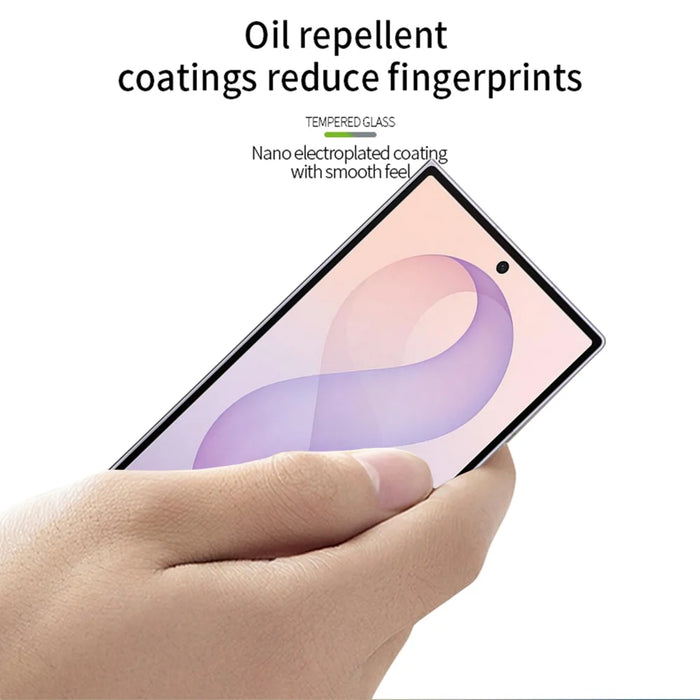 MOFI for Samsung Galaxy Z Fold8 Screen Protector 9H Full Glue Full Coverage High Aluminum-Silicon Glass Film - Black - 4