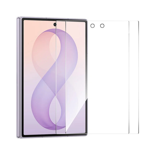 HAT PRINCE for Samsung Galaxy Z Fold8 ENKAY  2Pcs Screen Protector 9H Clear Full Glue High Aluminum-Silicon Glass Film (NOT Complete Covering) - Transparent - 1