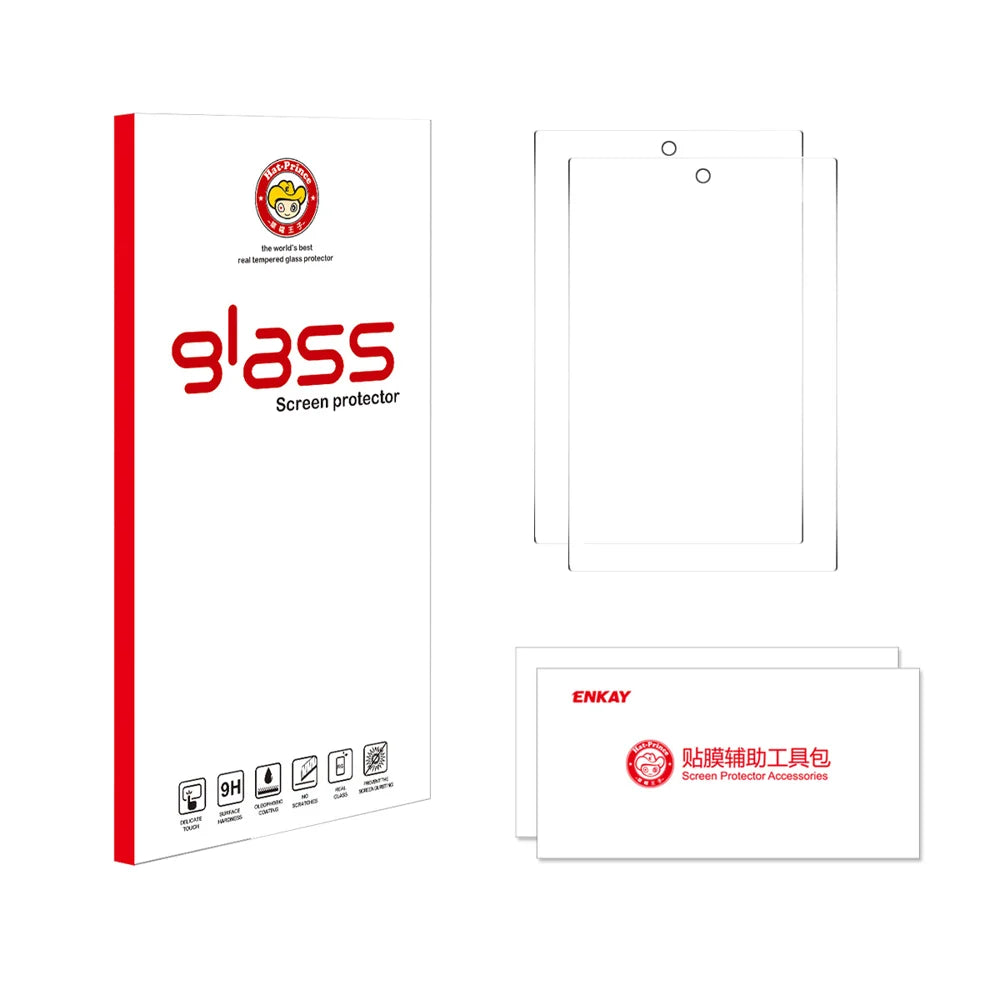 HAT PRINCE for Samsung Galaxy Z Fold8 ENKAY  2Pcs Screen Protector 9H Clear Full Glue High Aluminum-Silicon Glass Film (NOT Complete Covering) - Transparent - 6