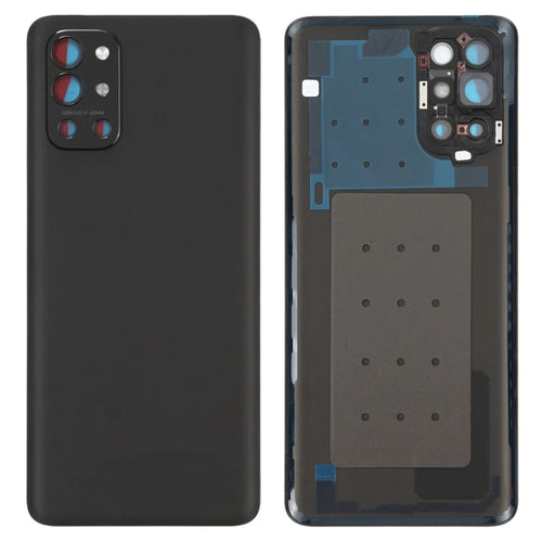 For OnePlus 9R OEM Battery Housing with Adhesive Sticker + Camera Lens Cover - Black - 1