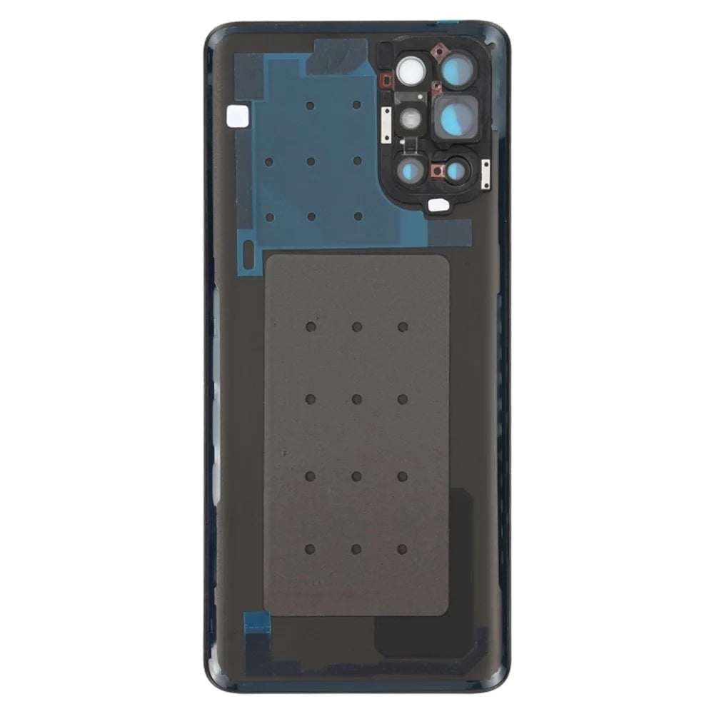 For OnePlus 9R OEM Battery Housing with Adhesive Sticker + Camera Lens Cover - Black - 3