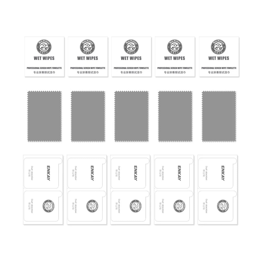 HAT PRINCE for Samsung Galaxy Z Flip8 ENKAY  5Pcs Screen Protector 9H Hardness Protective Film - Transparent - 6