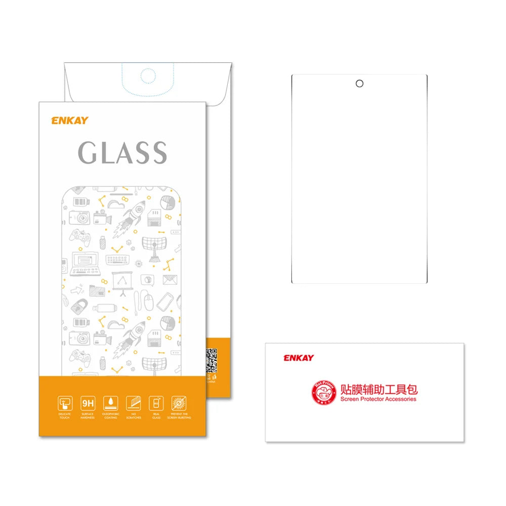 HAT PRINCE for Samsung Galaxy Z Fold8 ENKAY  Screen Protector 9H Full Glue High Aluminum-Silicon Glass Film (NOT Complete Covering) - Transparent - 6