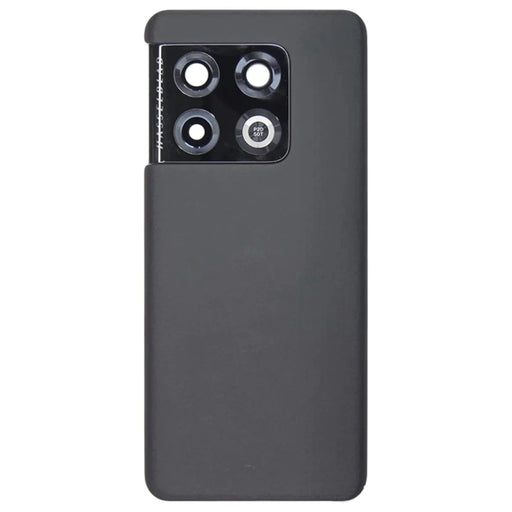 For OnePlus 10 Pro 5G OEM Battery Housing with Adhesive Sticker + Camera Lens Cover - Black - 2