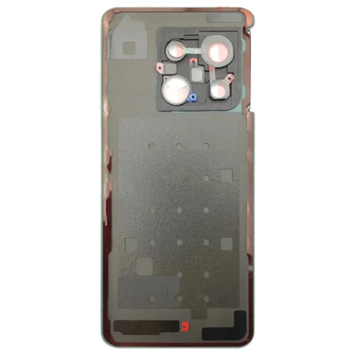 For OnePlus 10 Pro 5G OEM Battery Housing with Adhesive Sticker + Camera Lens Cover - Black - 3