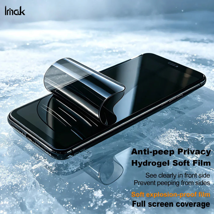 IMAK for Samsung Galaxy Z Fold8 Privacy Hydrogel Film III 1 Set Anti-Spy TPU Full Screen Film (Front Screen + Inner Large Screen) - As Shown - 4