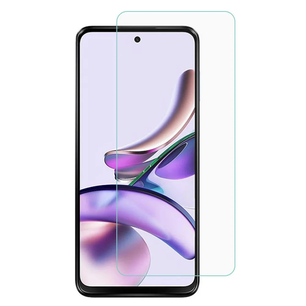 For Motorola Moto G13 4G Anti-explosion Tempered Glass Screen Protector 0.3mm Arc Edge Film HD Clarity Film - 1