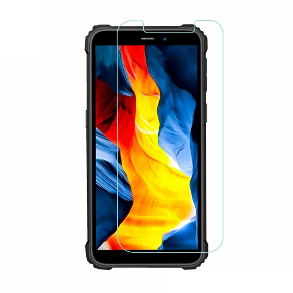 For Oukitel G2 Screen Protector 0.3mm Arc Edge Tempered Glass Film, Not Complete Coverage - Transparent - 1