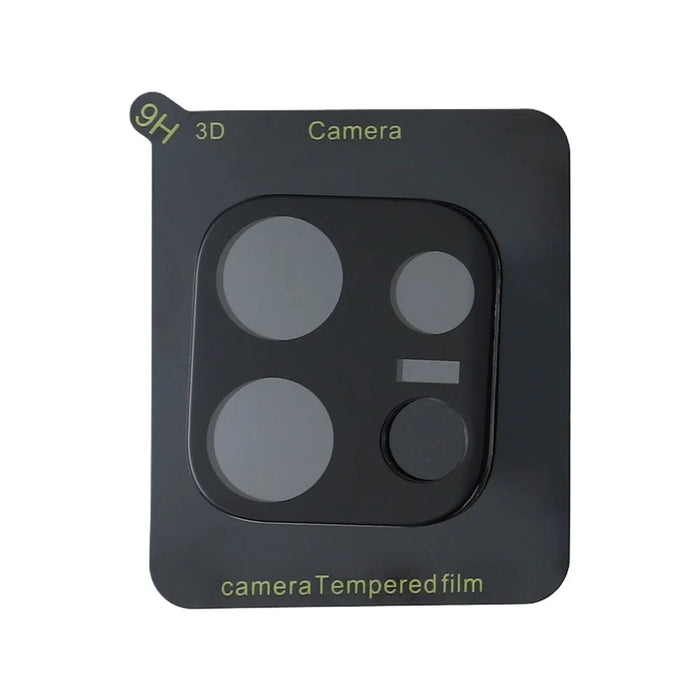 2Pcs For Oppo Reno16 Pro 5G (Global) Full Coverage Camera Lens Protector Silk Printing Tempered Glass Lens Film 3D Arc Edge - Black - 3