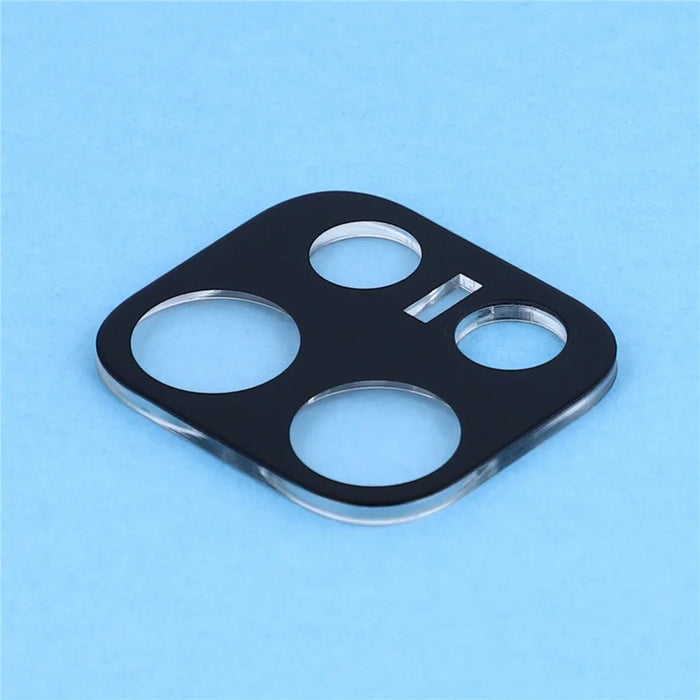 2Pcs For Oppo Reno16 Pro 5G (Global) Full Coverage Camera Lens Protector Silk Printing Tempered Glass Lens Film 3D Arc Edge - Black - 5