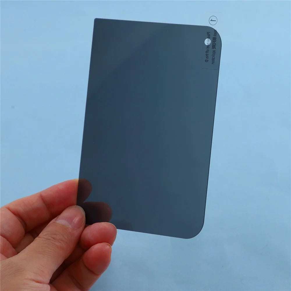 For iPhone Fold Anti-Spy Tempered Glass Screen Protector Full Covering Scratch-Resistant Film - 4