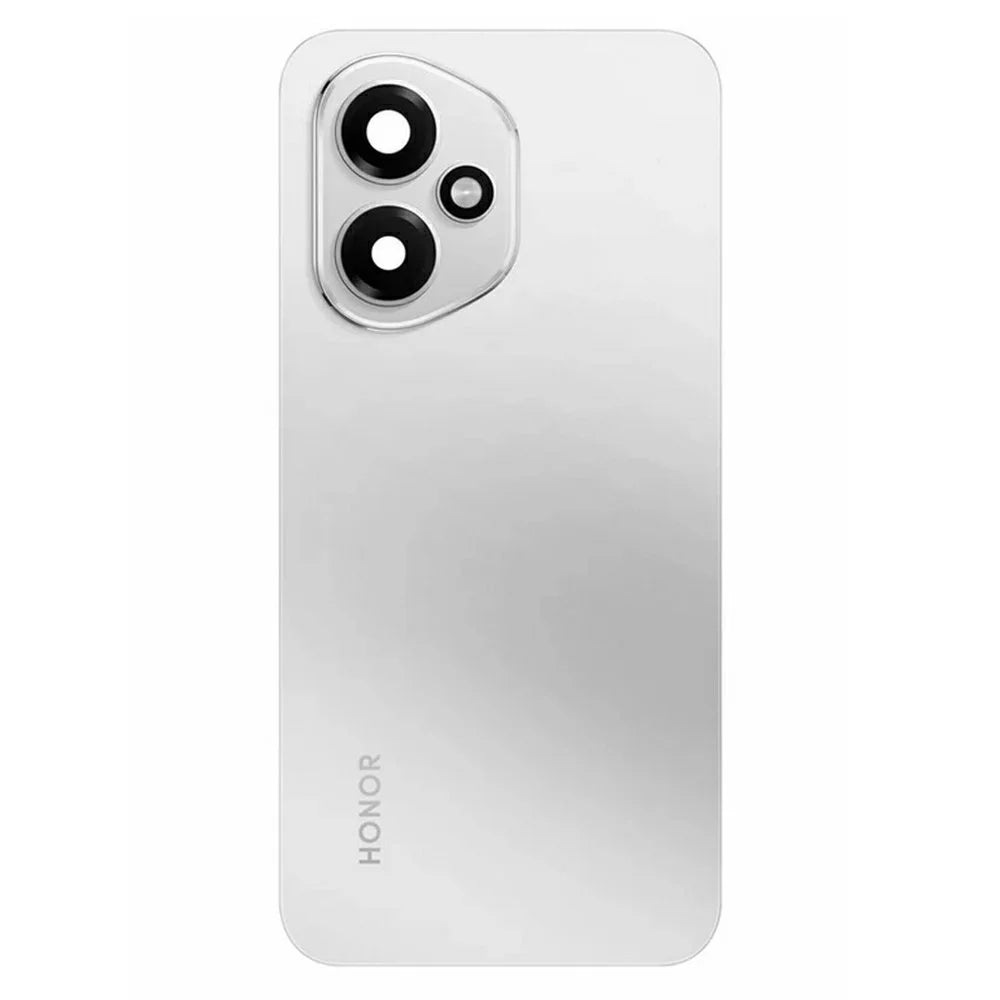 For Honor 400 5G (Global) OEM Battery Housing with Camera Lens Cover - Silver Frost - 2
