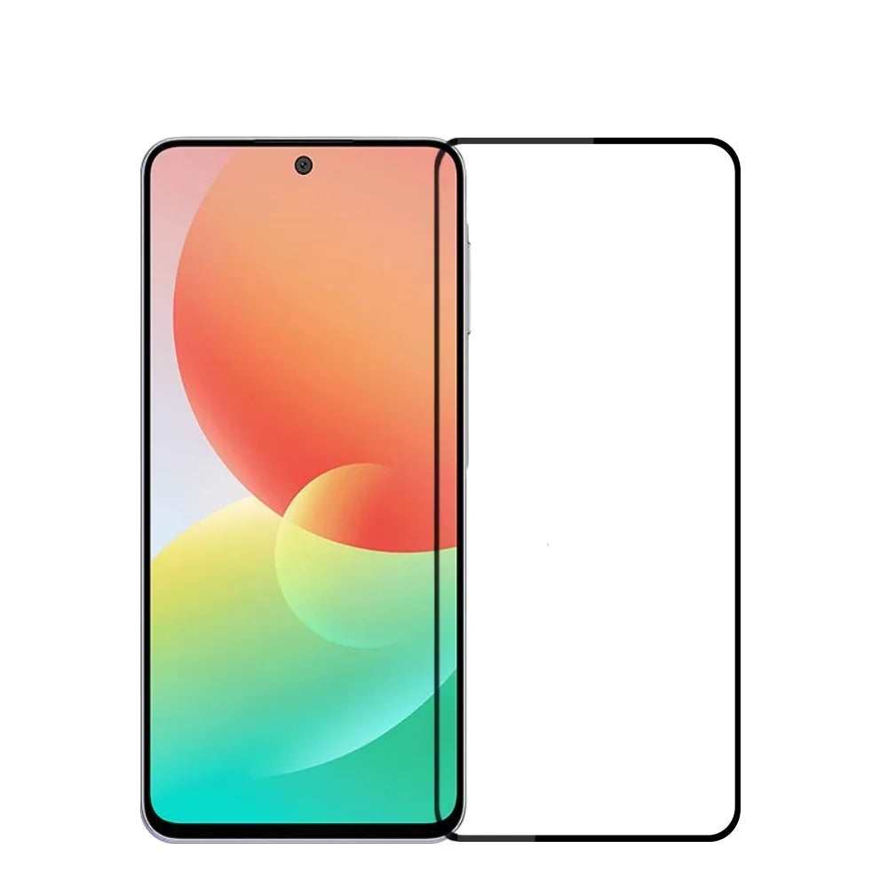 MOFI for Samsung Galaxy M47 5G Screen Protector 9H Full Glue Full Coverage High Aluminum-Silicon Glass Film - Black - 1