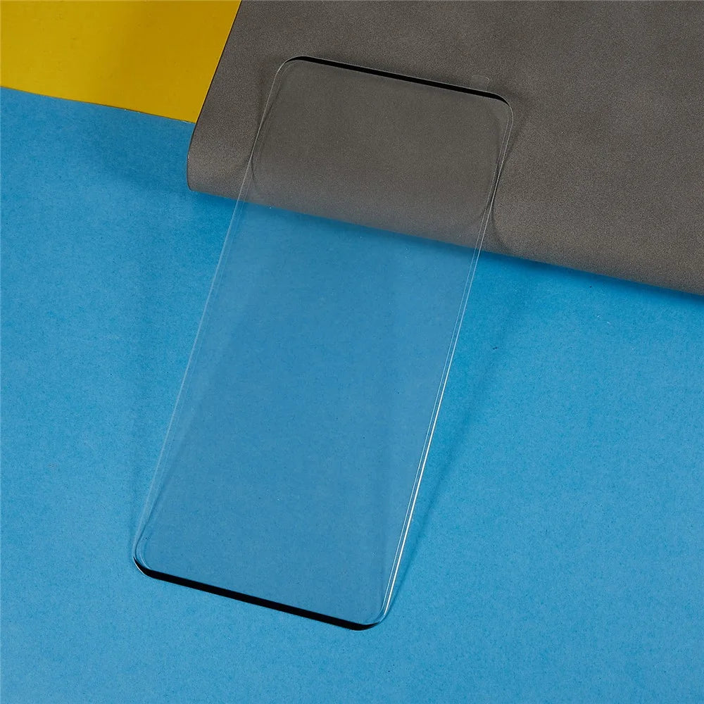For OnePlus 11 5G / 9 Pro / 10 Pro / Oppo Find X3 Pro / Find X5 Pro HD Clear Medium Aluminum Glass Screen Protector Side Glue Tempered Glass Film - 3