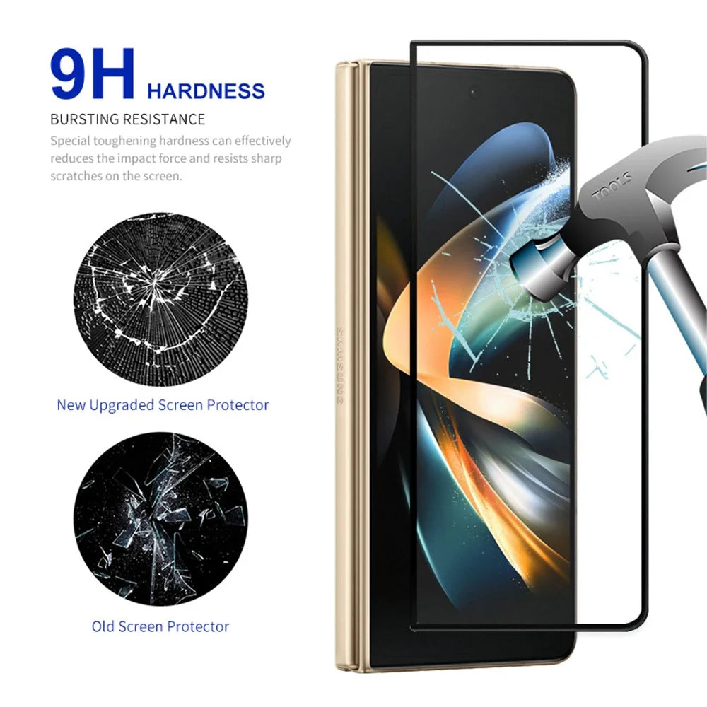 ENKAY HAT PRINCE For Samsung Galaxy Z Fold4 5G Full Covering Screen Protector 0.26mm 2.5D Anti-explosion Anti-fingerprint Tempered Glass Film - 2