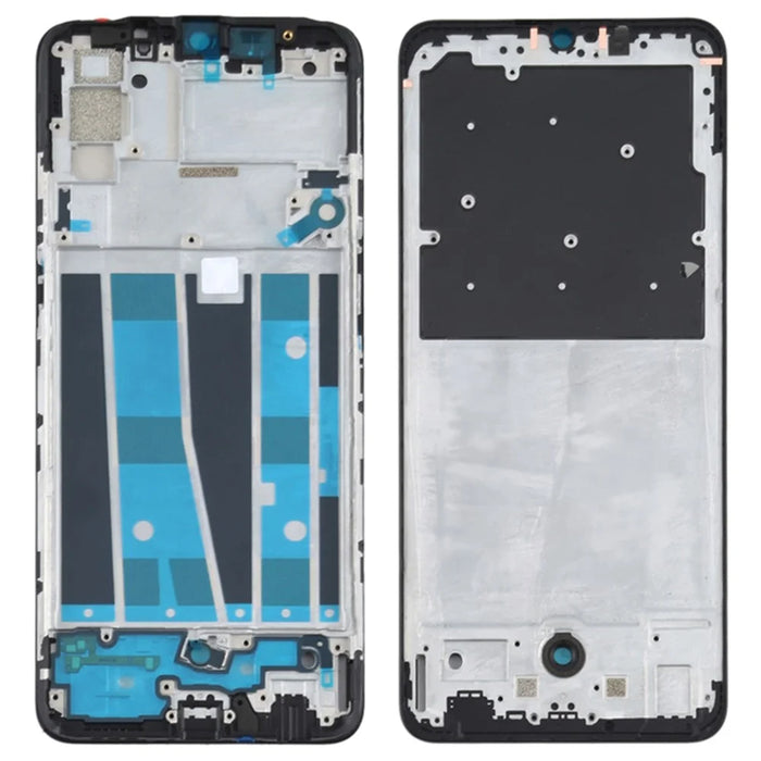 For OPPO A91 / Reno3 4G Middle Plate Frame Phone Repair Part (A-Side) (without Logo) - 1