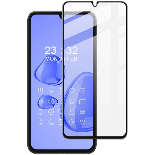 IMAK Pro+ Series for Samsung Galaxy A34 5G Full Covering Screen Protector Sensitive Touch Ultra Clear Tempered Glass Film - 1