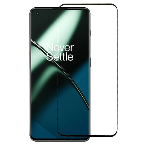 3D Curved Tempered Glass Film for OnePlus 11 5G , Side Glue Full Covering HD Anti-explosion Screen Protector - 1