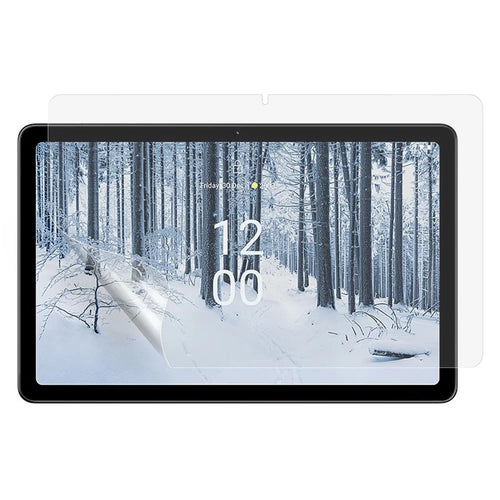 For Nokia T21 Crystal Clear Screen Protector Full Coverage Anti-Scratch Soft PET Screen Film - 1
