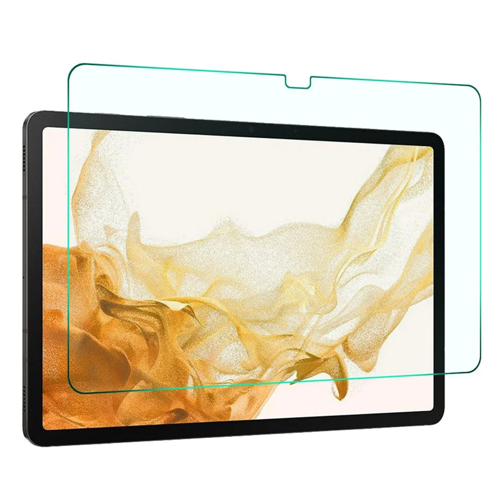 ENKAY HAT PRINCE For Samsung Galaxy Tab S9+ / S8+ / S7 FE Tempered Glass 0.33mm 9H 2.5D Arc Edge Screen Protector Anti-explosion HD Clear Film - 1