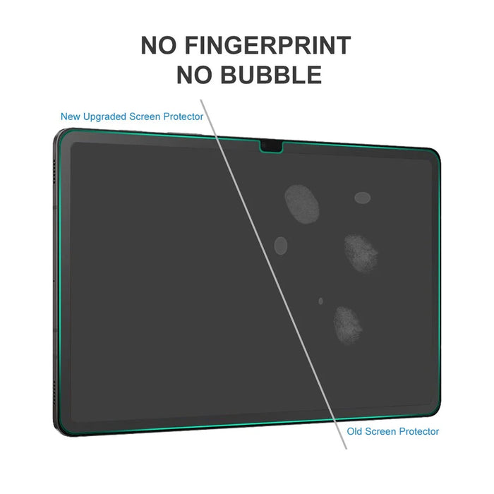 ENKAY HAT PRINCE 2Pcs Tempered Glass Screen Protector for Samsung Galaxy Tab S9+ / S8+ / S7 FE 0.33mm 9H 2.5D Anti-explosion Screen Protector - 2
