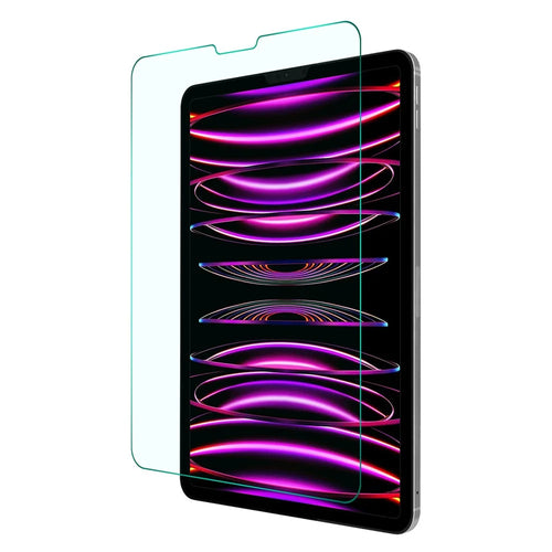 ENKAY HAT PRINCE For iPad Pro 12.9 (2022) / (2021) / (2020 / (2018) Tempered Glass Screen Protector 0.33mm 9H 2.5D Arc Edge HD Clear Full Glue Film - 1