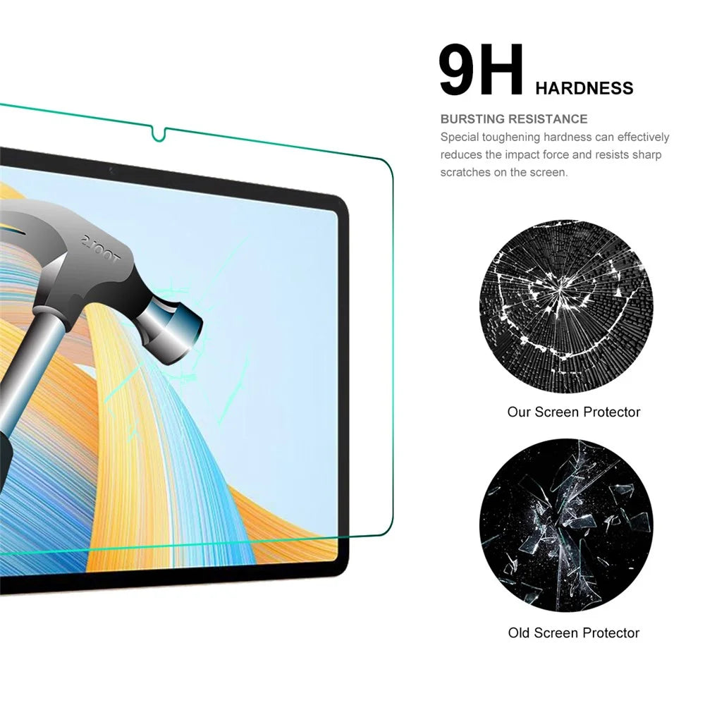 ENKAY HAT PRINCE 0.33mm 9H Screen Protector for Honor Pad V8 Pro, 2.5D Arc Edge Full Glue Anti-explosion Tempered Glass Film - 4
