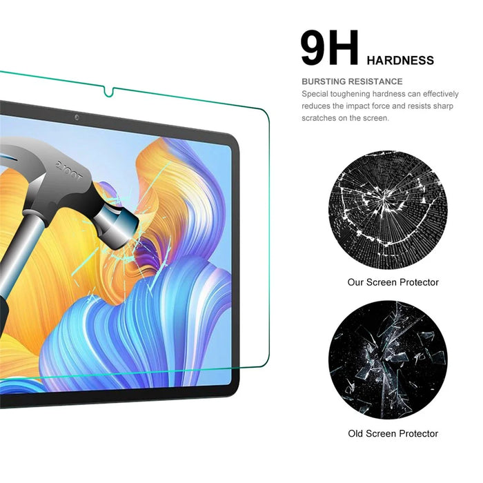 ENKAY HAT PRINCE 2Pcs 9H 0.33mm HD Clear Tempered Glass Film for Honor Pad 8, 2.5D Arc Edge Explosion-proof Screen Protector - 4