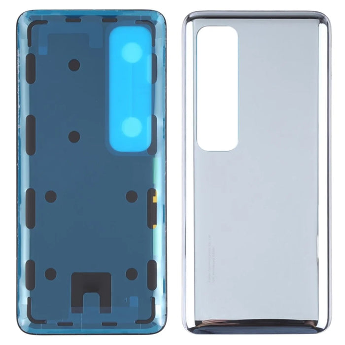 For Xiaomi Mi 10 Ultra Battery Housing Back Cover Replacement Part - Silver - 1