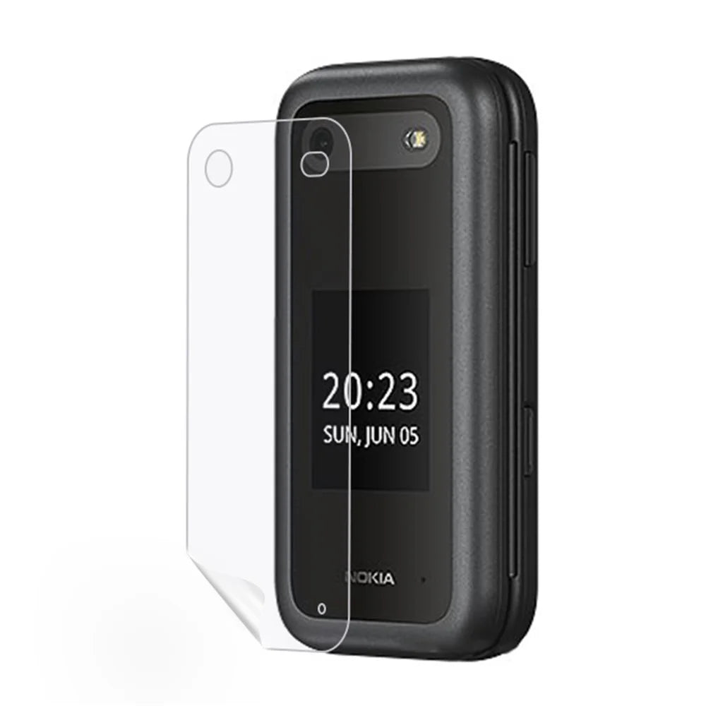 For Nokia 2660 Flip 4G 2022 Soft PET Outer Screen Protector Anti-scratch Ultra Clear Protective Film - 1