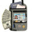 Multifunctional Halter Passport Bag RFID Blocking Crossbody Bag Ticket Document Protection Storage Pouch - Light Grey - 1