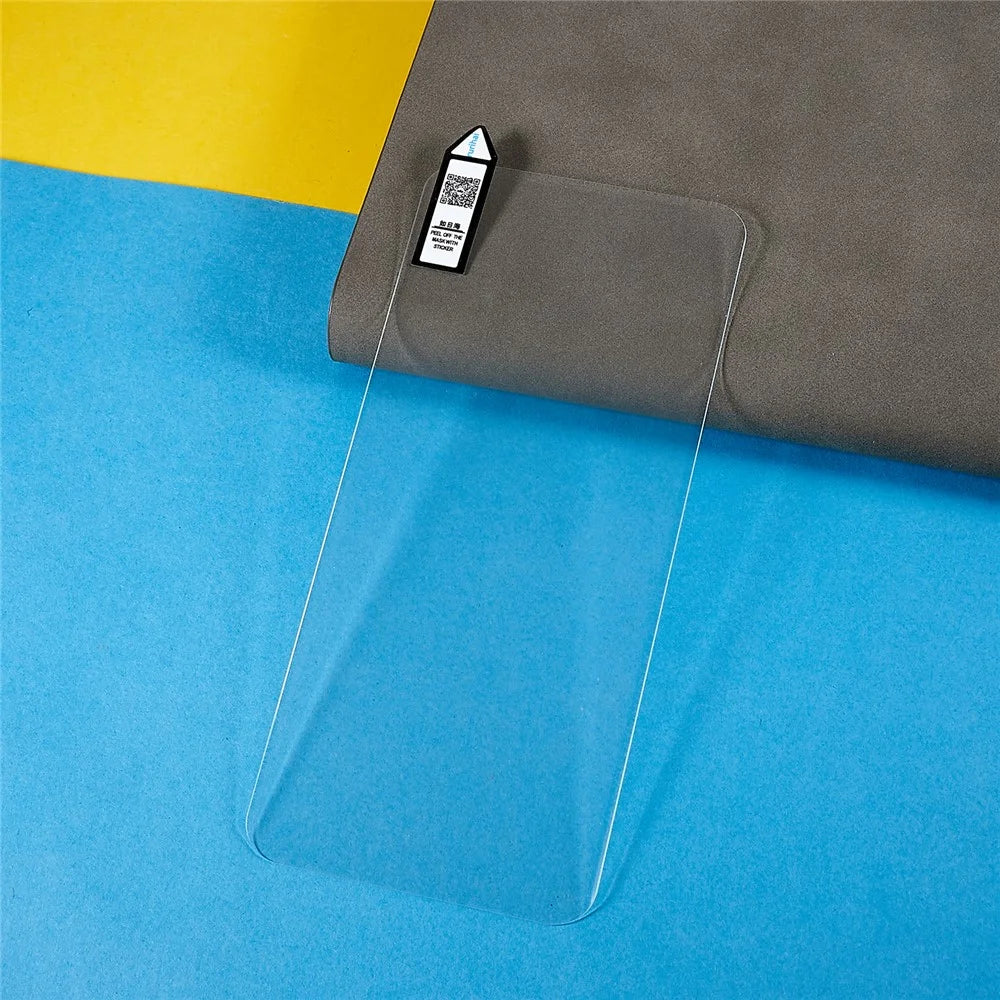 RURIHAI For OnePlus 11 5G, 3D Curved UV Liquid Tempered Glass Screen Protector Ultra Clear Screen Film Support Fingerprint Unlock - 6
