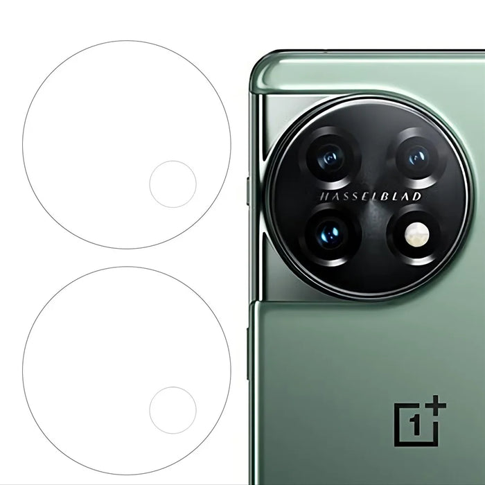 2Pcs / Set For OnePlus 11 5G Anti-scratch Camera Lens Protector 2.5D Arc Edge HD Tempered Glass Lens Film - 1