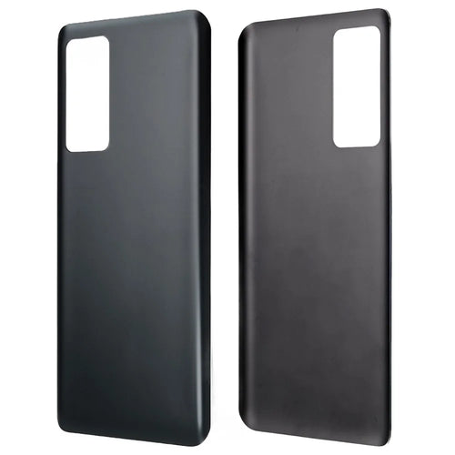 For Xiaomi 12 5G Back Battery Housing Cover Replacement (without Logo) - Black - 1