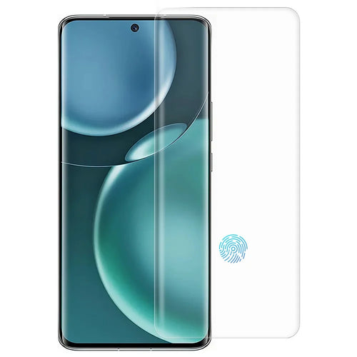 RURIHAI Screen Protector for Honor Magic4 5G / Magic4 Pro 5G 3D Curved Anti-Scratch UV Liquid Tempered Glass Film Support Fingerprint Unlock - 1