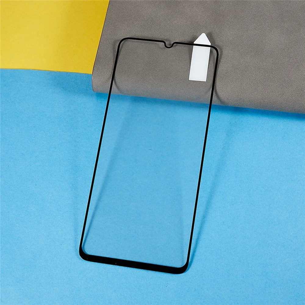 RURIHAI for Honor X7a 5G Secondary Hardening High Aluminum-silicon Glass Film 2.5D 0.26mm 9H Full Screen Protector - 3