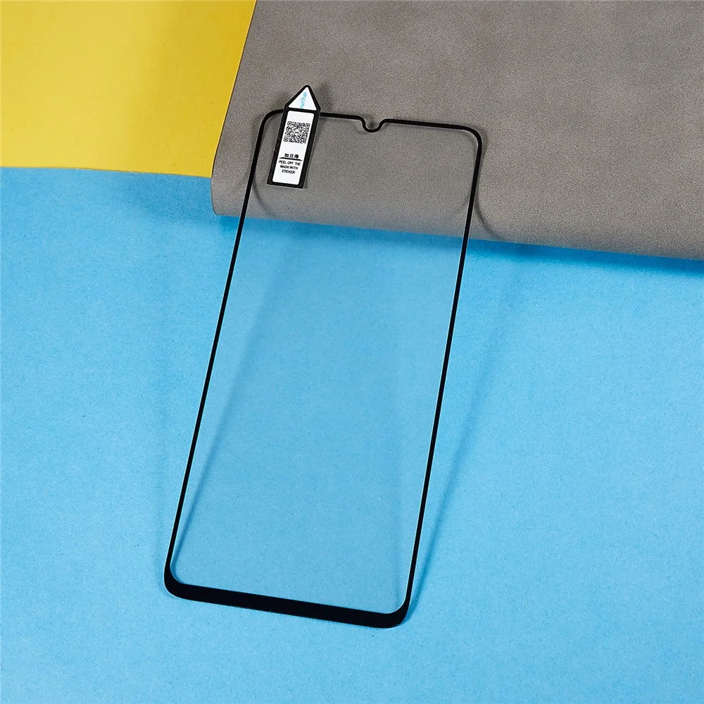 RURIHAI for Honor X7a 5G Secondary Hardening High Aluminum-silicon Glass Film 2.5D 0.26mm 9H Full Screen Protector - 4