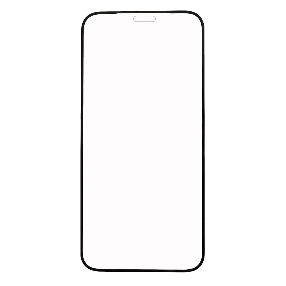 RURIHAI For iPhone 12 / 12 Pro 6.1 inch AGC Glass Screen Protector 3D Carbon Fiber Edge 0.26mm HD Clear Screen Film - 2