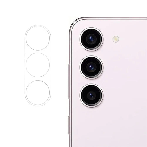 RURIHAI For Samsung Galaxy S23+ High Aluminum-silicon Glass Camera Lens Protector Ultra Clear 3D Lens Film - 1